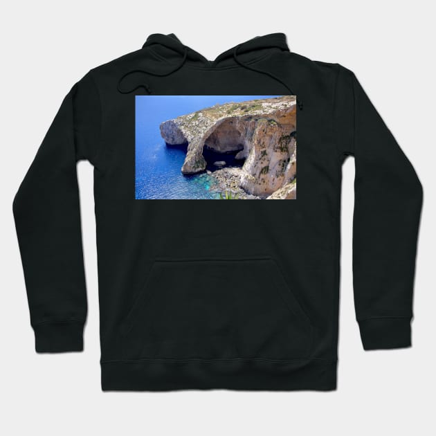 Qrendi, Wied iz-Zurrieq, Malta. Hoodie by Carole-Anne